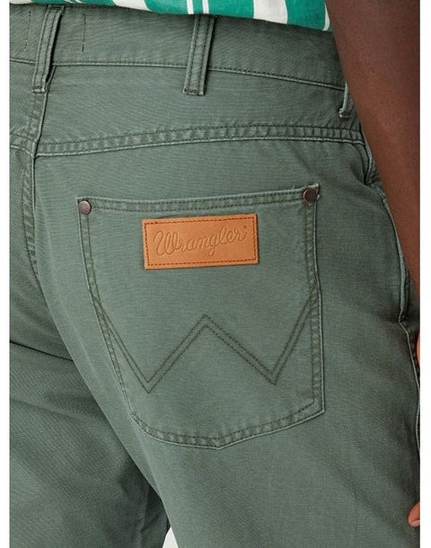 Wrangler Men's Khaki Green Casual  Jeans | Wrangler In Lebanon