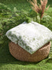 Sinsay White & Green 130 cm x 160 cm Floral Printed Blanket | Sinsay In Lebanon