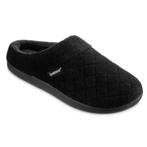 Isotoner Signature Women's Black Milly Hoodback Slippers | Isotoner Signature In Lebanon