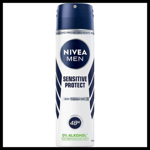 Nivea Men Sensitive Protect Spray Deo 150ml | Nivea In Lebanon