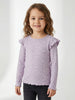 Sinsay Light purple floral blouse AYA
