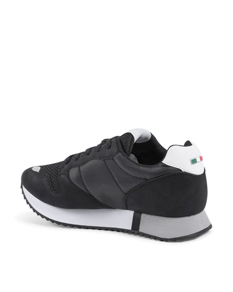 V Italia By Versace Men's Black SNK 003 Sneakers | V Italia In Lebanon