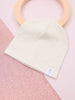 Sinsay Girl's Light Beige Ribbed Cotton Beanie | Sinsay In Lebanon