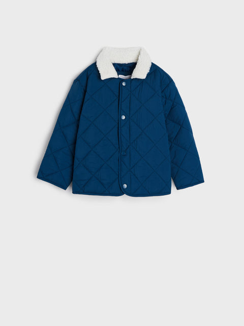 Sinsay Fox & Bunny Baby Boy's Petrol Quilted Jacket | Sinsay In Lebanon