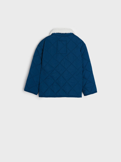 Sinsay Fox & Bunny Baby Boy's Petrol Quilted Jacket | Sinsay In Lebanon