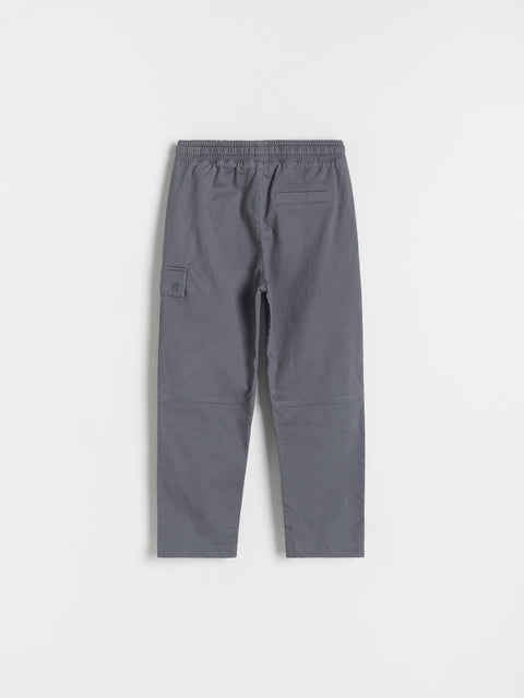 Gray pants on a white background