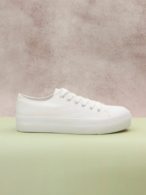 Sinsay  Women's White Casual Sneakers | Sinsay in Lebanon