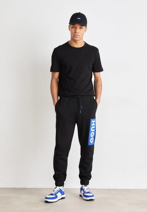 Hugo Men's Black Logo Printed Sweatpants | Hugo In Lebanon