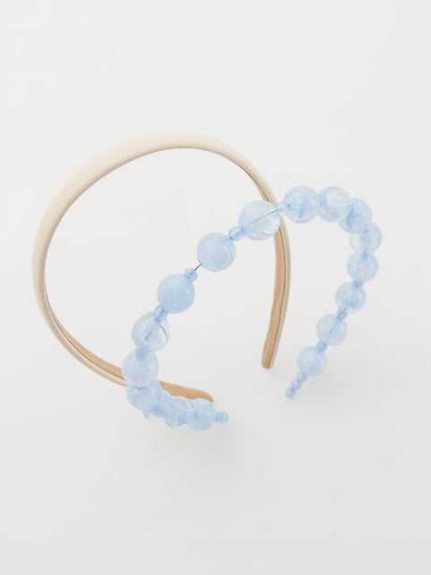 Reserved Girl's Baby Blue & Off White 2 Pack Headband | Reserved In Lebanon
