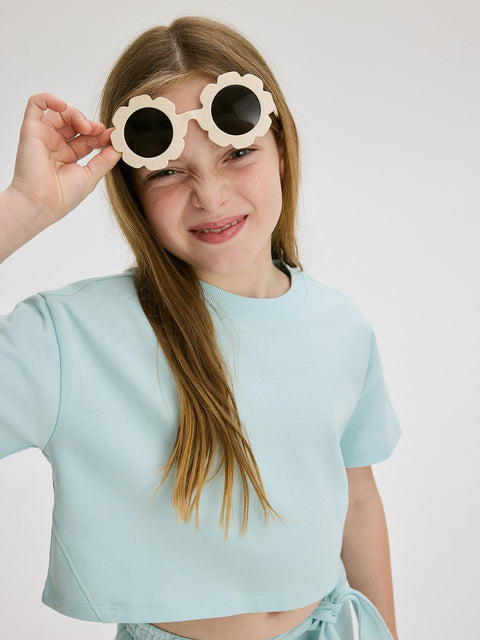 Reserved Girl's Off White Sunglasses | Reserved In Lebanon