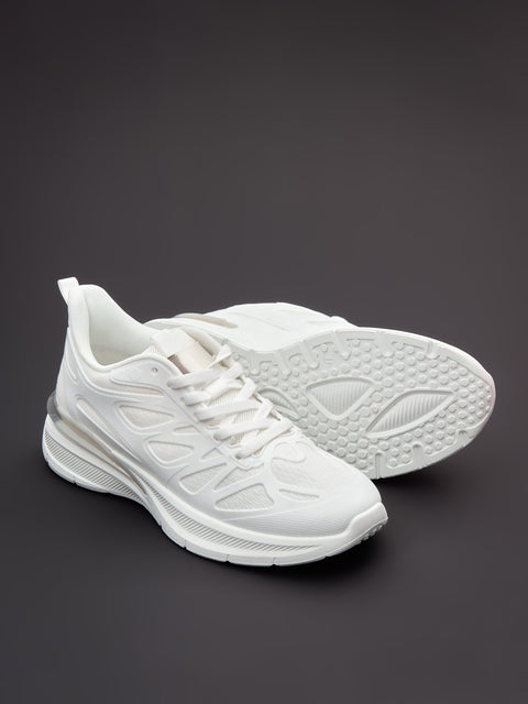 Sinsay Women's White Low Top Smooth Sneakers|Sinsay In Lebanon