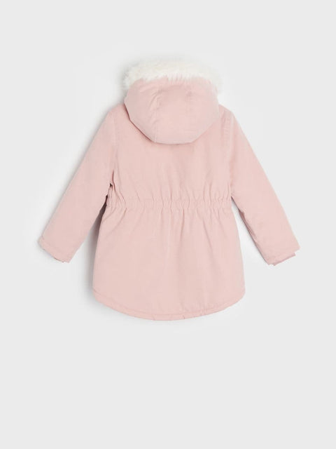 Sinsay Girl's Dusty Rose Hooded Jacket | Sinsay In Lebanon