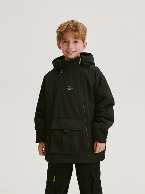 Reserved Boy's Black Oversize Jacket | Reserved In Lebanon