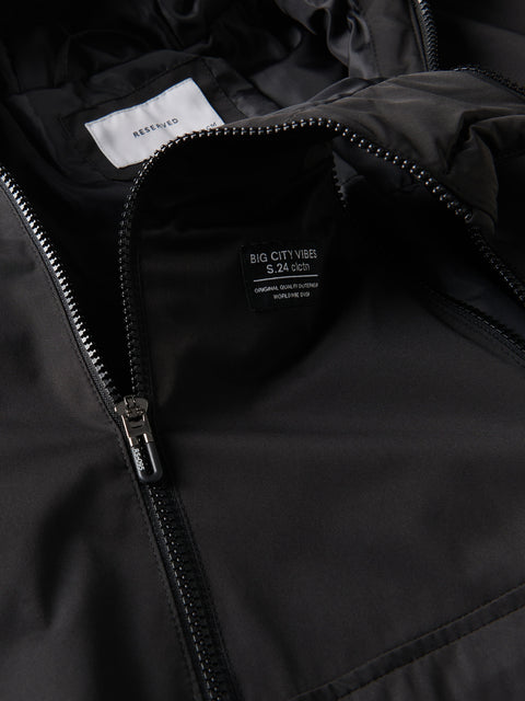 Reserved Boy's Black Oversize Jacket | Reserved In Lebanon