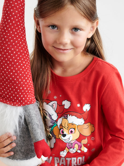Sinsay Nickelodeon Girl's Red Paw Patrol Long Sleeve Blouse | Sinsay In Lebanon