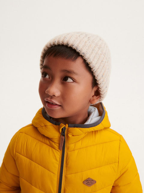 Reserved Boy's Greige Knitted Hat | Reserved In Lebanon