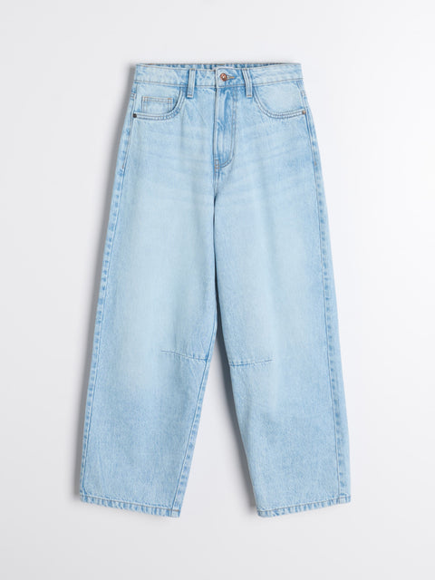 Sinsay Women's Blue Balloon Jeans|Sinsay In Lebanon