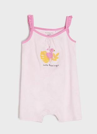 Sinsay Fox & Bunny Baby  Girl's Pink Romper | Sinsay In Lebanon