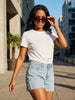 Sinsay Women’s White Embellished T-Shirt | Sinsay in Lebanon