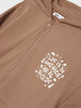 Sinsay Girl's Brown Hooded Zip Up Sweatshirt | Sinsay In Lebanon