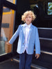 Sinsay Boy's Light Blue Long Sleeve Blazer | Sinsay In Lebanon