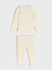 Sinsay Baby girl cream 2 piece set AYA
