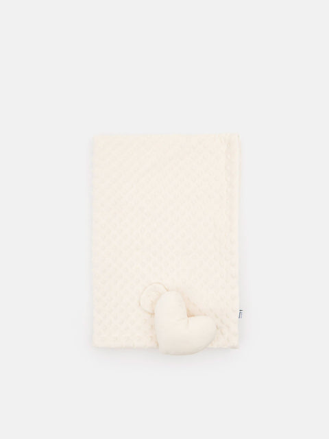 Sinsay Off White Blanket With Winter Motif | Sinsay In Lebanon