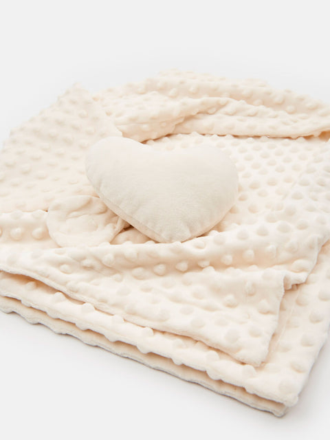 Sinsay Off White Blanket With Winter Motif | Sinsay In Lebanon