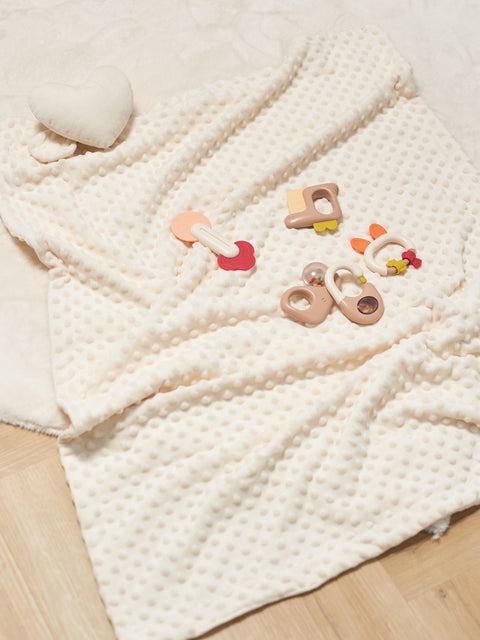 Sinsay Off White Blanket With Winter Motif | Sinsay In Lebanon
