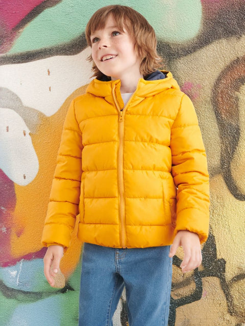 Sinsay Boy's Yellow Transitional Jacket ANFK516