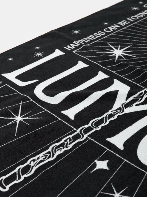 Sinsay Black Harry Potter Towel 70 cm x 140 cm | Sinsay In Lebanon