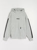 Sinsay Men Gray & Black Technical Hoodie | Sinsay in Lebanon