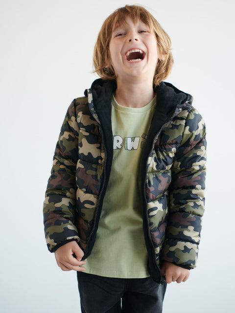 Sinsay Baby Boy's Multicolored Quilted Jacket | Sinsay In Lebanon