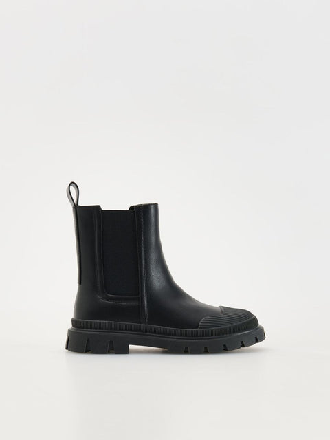 Reserved Boy's Black Ankle Boots | Reserved In Lebanon
