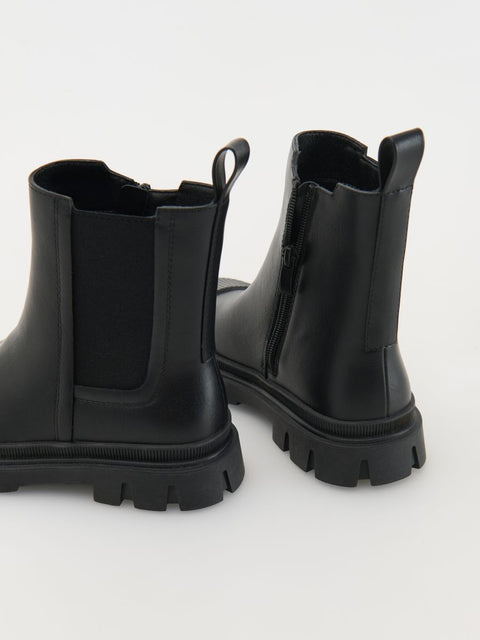 Reserved Boy's Black Ankle Boots | Reserved In Lebanon