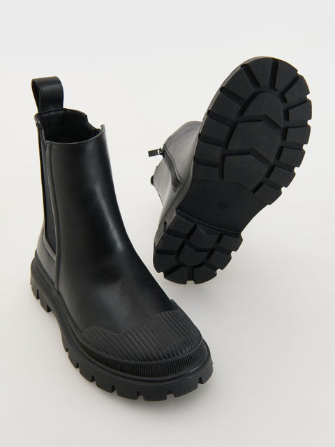 Reserved Boy's Black Ankle Boots | Reserved In Lebanon