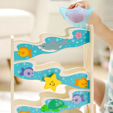 Melissa & Doug Rollables Wooden Ocean Slide | Melissa & Doug In Lebanon