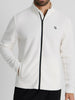 Sinsay Men's White Fleece Zip-Up Jacket | Sinsay In Lebanon