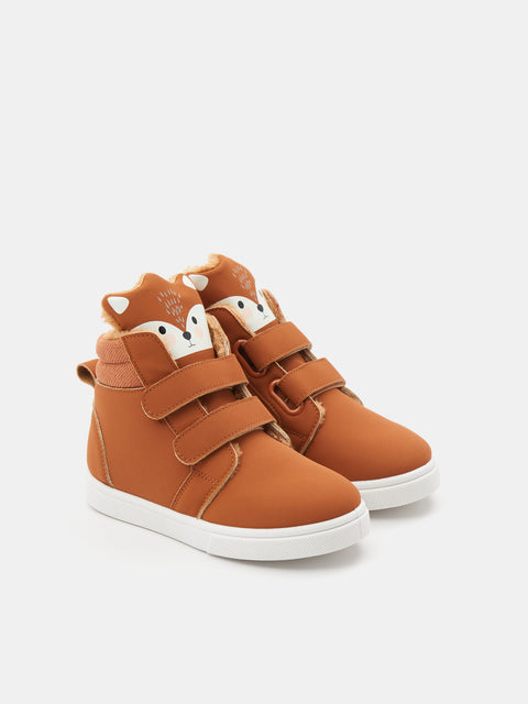 Sinsay Boy's Camel High Ankle Sneaker| Sinsay In Lebanon
