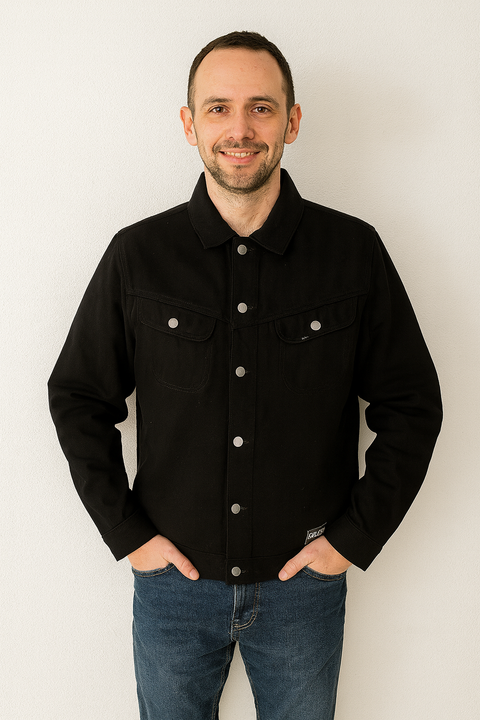 Lee Men's Black Buttoned Jacket | Lee in Lebanon