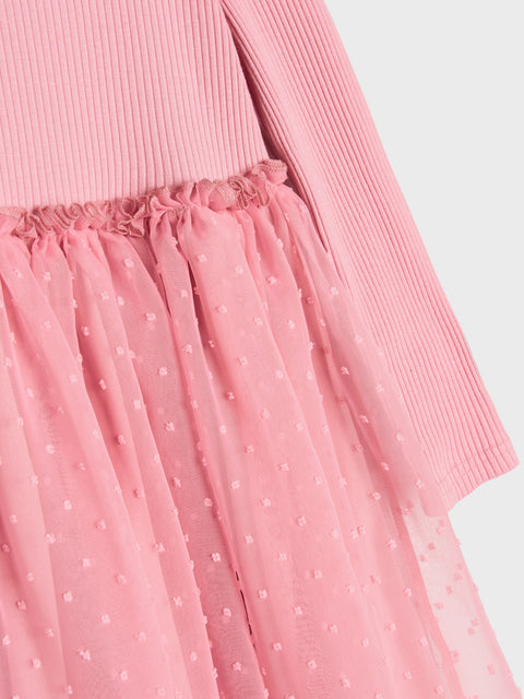 Sinsay Girl's Pink Dress With Tulle | Sinsay In Lebanon