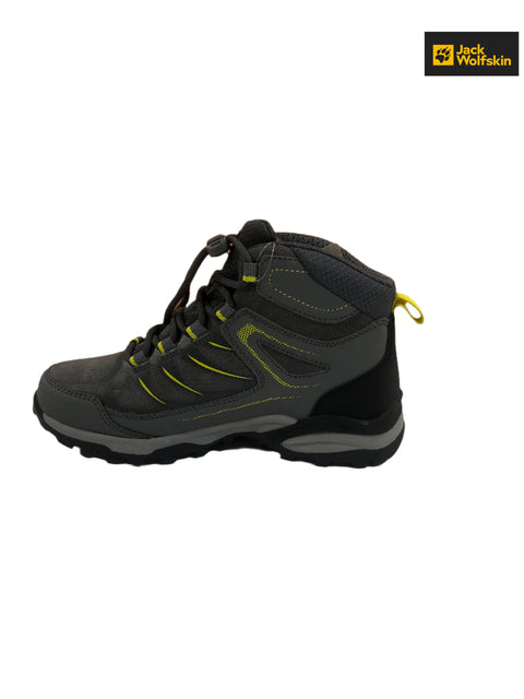 Jack Wolfskin Boy's Grey Cross Trail Texapore Mid K Sneakers |Jack Wolfskin in Lebanon