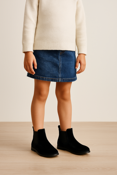 C & A The Shoes Girl's Black Boots|C & A The Shoes in Lebanon