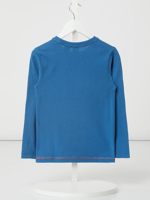 S.Oliver Baby Boy's Blue Long-Sleeve Blouse |S.Oliver in Lebanon