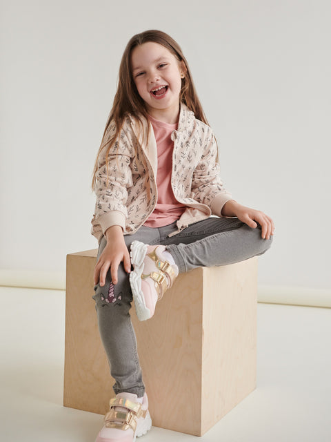 Sinsay Baby Girl's Beige Hooded Jacket With Print | Sinsay In Lebanon