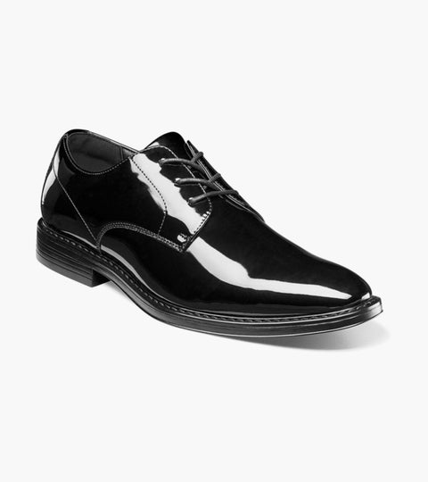 Nunn Bush Men's Black Centro Formal Flex Plain Toe Oxford Loafer | Nunn Bush In Lebanon