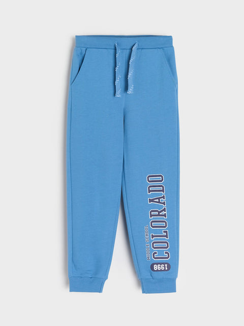 Sinsay Baby Boy's Blue Knitted Sweatpants   |Sinsay  in Lebanon