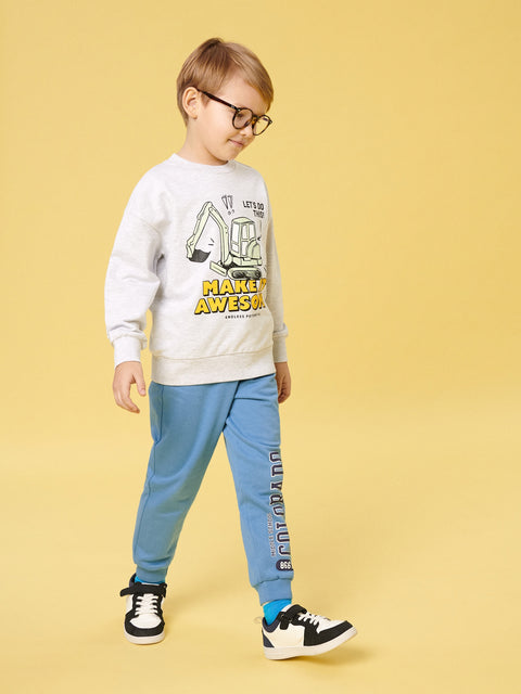 Sinsay Baby Boy's Blue Knitted Sweatpants   |Sinsay  in Lebanon