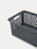 Sinsay Dark Gray Woven Storage Basket | Sinsay In Lebanon