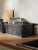 Sinsay Dark Gray Woven Storage Basket | Sinsay In Lebanon